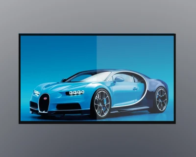 Fully optical bonded Touch display integration